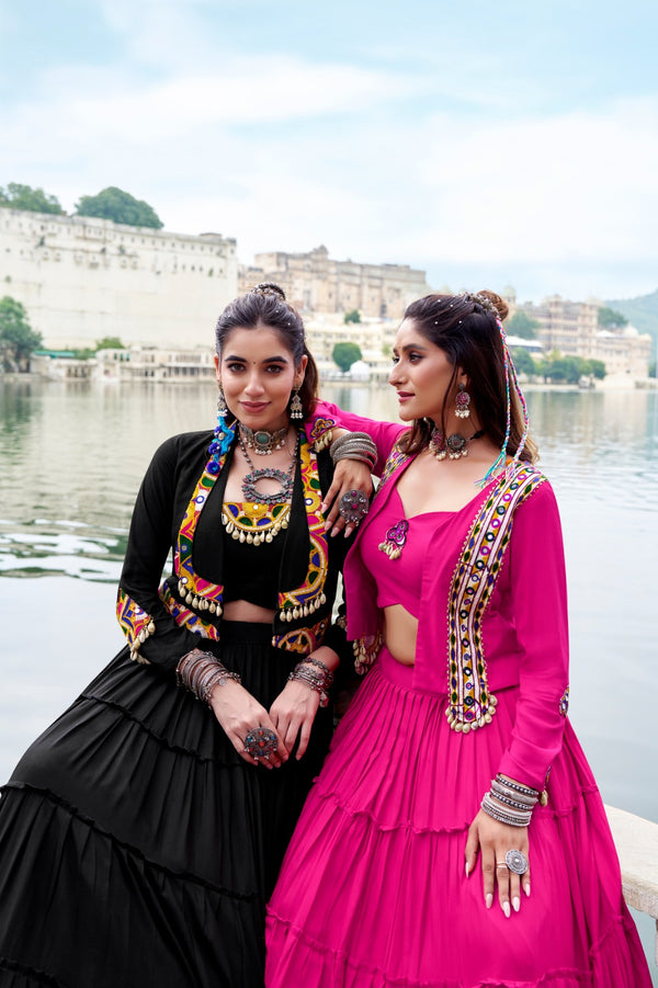 Layered Lehenga with Jackets