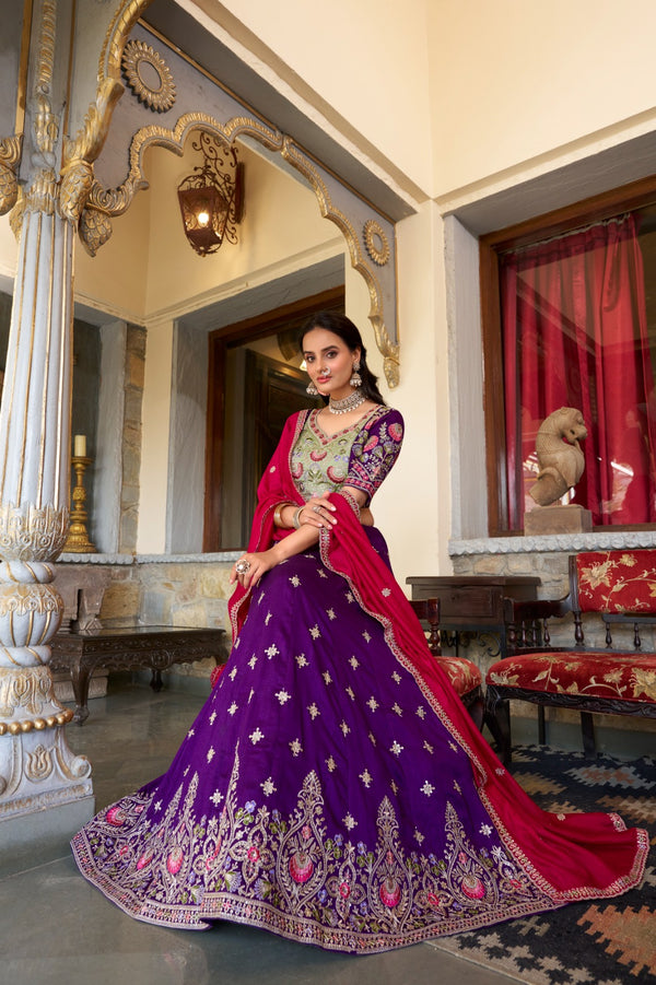 Royal Orchid Lehenga